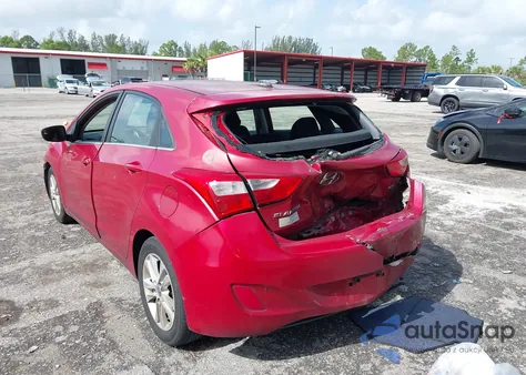 2015 Hyundai Elantra Gt from USA, damaged, VIN KMHD35LHXFU247529